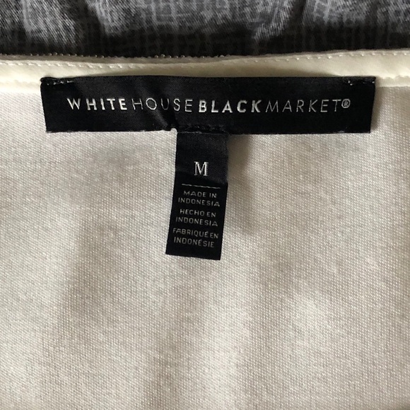 White House Black market bell sleeve blouse size M - Picture 5 of 6
